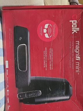 POLK Magnifi Mini Compact Sound Bar and Wireless Subwoofer - Black